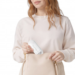 Οδοντιατρικό ντους Oclean W10 Lite , 3 λειτουργίες, 2 ακροφύσια, 1200 παλμοί ανά λεπτό, έως 140 PSI, USB-C, Λευκό