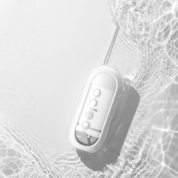 Oclean W10 Lite Dental Water Flosser, 3 modes, 2 tips, 1,200 pulses per minute, up to 140 PSI, USB-C, White