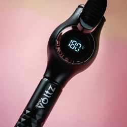 Ψαλίδι μαλλιών Oliver Voltz OV51102C, 38W, Κεραμική επικάλυψη & τουρμαλίνη, 140-200C, Οθόνη, Χαλκός