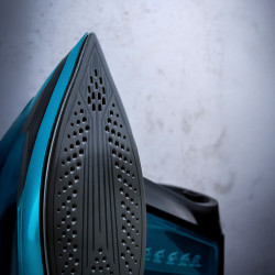 Oliver Voltz OV51052A Steam Generator, 3200W, 1.5 L, 3 steam settings, Ceramic soleplate, LED display, Turquoise