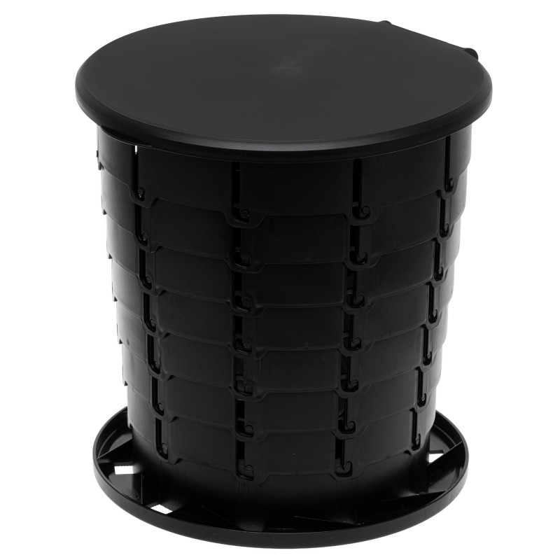 Toaletă portabila Camry CR 1041, 21L, 3in1 Design multifunctional, Pliabila, Negru