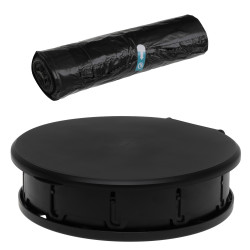 Camry CR 1041 Portable Toilet, 21L, 3-in-1, Multifunctional Design, Foldable, Black