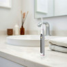Oclean X Lite Electric Toothbrush Set, 72,000 rpm, 5 modes, Smart, Touchscreen, Up to 40 days of battery life, Cleaning zone tracking, +Case, Light Gray