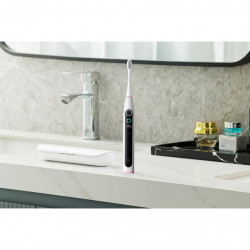 Oclean X Lite Electric Toothbrush Set, 72,000 rpm, 5 modes, Smart, Touchscreen, Up to 40 days of battery life, Cleaning zone tracking, +Case, Light Gray