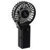 Ventilator portabil Adler AD 7336, Pliabil, 6,5 cm, 46,2 dB, 2xAA, Pala inclinata la 30°, Negru
