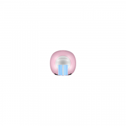 Periuta de dinti electrica Oclean X Kids, 2.5W, 72000 rpm, 5 moduri, Timer, Autonomie pana la 40 zile, Oclean OS, Tip C, Roz