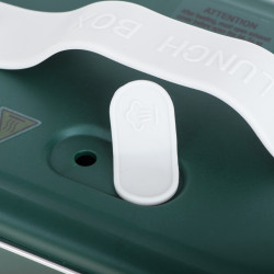 Elektromos uzsonnás doboz Adler AD 4522, 45W, 0,8 l, 70C-ig, Rozsdamentes acél tartály, Thermo táska, zöld