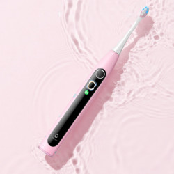Oclean X Kids Set Children's Electric Toothbrush, 2.5W, 72,000 rpm, 5 modes, Timer, Battery life up to 40 days, Oclean OS, Type-C, Case, Pink