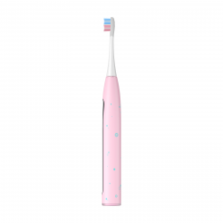 Детска електрическа четка за зъби Oclean X Kids Set, 2.5W, 72000 об/мин, 5 режима, Таймер, Автономия до 40 дни, Oclean OS, Type C, Калъф, Розов