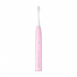 Παιδική ηλεκτρική οδοντόβουρτσα Oclean X Kids Set, 2.5W, 72000 rpm, 5 λειτουργίες, Χρονοδιακόπτης, Αυτονομία έως 40 ημέρες, Oclean OS, Τύπος C, Θήκη, Ροζ