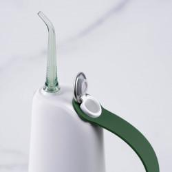 Irigator dentar Oclean W10, 5 moduri, 2 duze, 200 ml, 1400 impulsuri pe minut, IPX7, USB-C, Verde