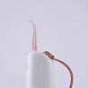 Irigator dentar Oclean W10, 5 moduri, 2 duze, 200 ml, 1400 impulsuri pe minut, IPX7, USB-C, roz