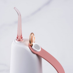 Зъбен душ Oclean W10, 5 режима, 2 накрайника, 200 мл, 1400 импулса в минута, IPX7, USB-C, Розов