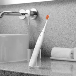 Oclean Flow S Electric Toothbrush, 1.85W, 76,000 rpm, 5 modes, Timer, Up to 180 days of battery life, Type-C, Antibacterial surface, White