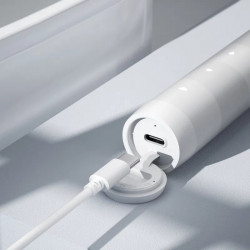 Oclean Flow S Electric Toothbrush, 1.85W, 76,000 rpm, 5 modes, Timer, Up to 180 days of battery life, Type-C, Antibacterial surface, White