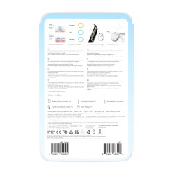 Oclean AirPump A10, 3 λειτουργίες, 2 ακροφύσια, αυτονομία 40 ημερών, IPX7, USB-C, γκρι