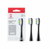 Set 2 capete de schimb pentru periuta de dinti electrica Oclean Professional Clean, Hard, Peri DuPont, Ingrijirea limbii, Negru
