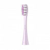 Set of 2 replacement brush heads for the Oclean Professional Clean electric toothbrush, Firm, DuPont bristles, Tongue care, Purple