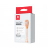 Set 2 capete de schimb pentru periuta de dinti Oclean Easy Clean P1K2, Tare, Acoperire cu silicon, Portocaliu