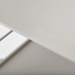 Ρυθμιζόμενο ράφι παπουτσιών Joseph Joseph 55009, 12 ζευγάρια, 3 ράφια, Ατσάλινη βάση, εκρού