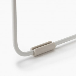 Raft reglabil pentru pantofi Joseph Joseph 55009, 12 perechi, 3 rafturi, Baza din otel, Ecru