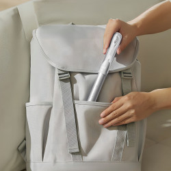 Elektromos fogkefe Oclean X Ease Pro, 2,5W, 72000 fordulat/perc, 5 üzemmód, időzítő, 90 napos üzemidő, Type-C, 45 dB, ezüst színű.