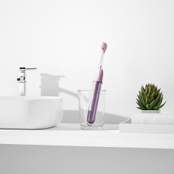 Ηλεκτρική οδοντόβουρτσα Oclean X Ease Pro, 2.5W, 72000 στροφές ανά λεπτό, 5 λειτουργίες, χρονοδιακόπτης, αυτονομία 90 ημερών, Type-C, 45 dB, μωβ