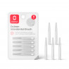 Set 5 perii interdentare Oclean C09000003, Ideale pentru aparate dentare, Gri