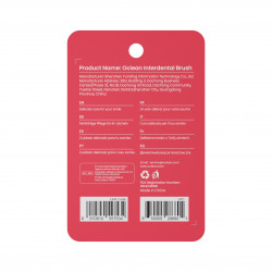 Set 5 perii interdentare Oclean C09000003, Ideale pentru aparate dentare, Gri