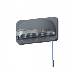 Sterilizator pentru periute de dinti Oclean S1, 0.7W, Mod automat, 1000 mAh, 99.9% eficienta, Autonomie 20 zile, USB-C, Gri