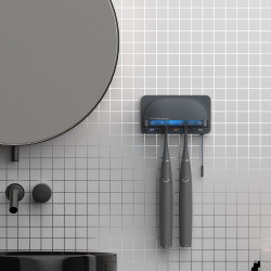 Αποστειρωτής οδοντόβουρτσας Oclean S1, 0,7W, Αυτόματη λειτουργία, 1000 mAh, 99,9% απόδοση, Αυτονομία 20 ημέρες, USB-C, Γκρι