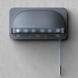 Αποστειρωτής οδοντόβουρτσας Oclean S1, 0,7W, Αυτόματη λειτουργία, 1000 mAh, 99,9% απόδοση, Αυτονομία 20 ημέρες, USB-C, Γκρι