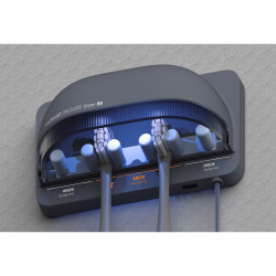 Sterilizator pentru periute de dinti Oclean S1, 0.7W, Mod automat, 1000 mAh, 99.9% eficienta, Autonomie 20 zile, USB-C, Gri