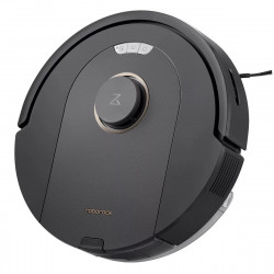 Прахосмукачка робот Roborock Q5 Pro, 59W, 5500 Pa, 770 мл, Wi-Fi, Сухо и мокро почистване, PreciSense LiDAR, Гласов контрол, Авто. презареждане, Черен