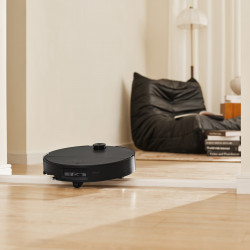 Прахосмукачка робот Roborock Saros 10, 22000 Pa, 270 мл, AdaptiLift, Сухо и мокро почистване, LiDAR, StarSight, Гласов асистент, 180 мин автономност, 3D ToF сензори, Пълна автоматизация, Черен