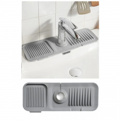 Organizator chiuveta Hermia 200BYR1121, 13.7x37x1.58 cm, Plastic, Gri