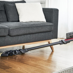 Rowenta X-Pert 6.60 Animal Care RH6878WO, 100W, 2 λειτουργίες, 0,6 λίτρα, 85 dB, αυτονομία 1 ώρα, φωτισμός LED, Cherven/μαύρο