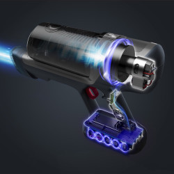 Rowenta X-Pert 6.60 Animal Care RH6878WO, 100W, 2 üzemmód, 0,6 liter, 85 dB, autonómia 1 óra, LED világítás, Cherven/Fekete