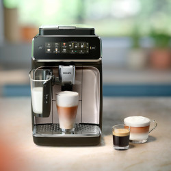 Espressor automat Philips EP3347/90 3300, 1500W, 15 bar, 1.8 L, 12 setari de macinare, SilentBrew, LatteGo, Ngeru