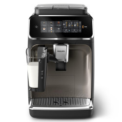 Καφετιέρα Philips EP3347/90 3300, 1500W, 15 bar, 1,8 l, 12 ρυθμίσεις άλεσης, SilentBrew, LatteGo, Μαύρο