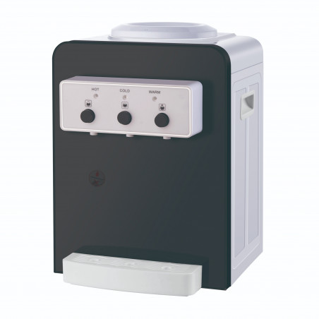 Диспенсър за вода Elite WDE-2522BL, 80-550W, 8-95C, 3 температурни режима, Неръждаема стомана, Черен