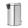 Кош за смет с педал Brabantia NewIcon 20L, Matt Steel Fingerprint Proof