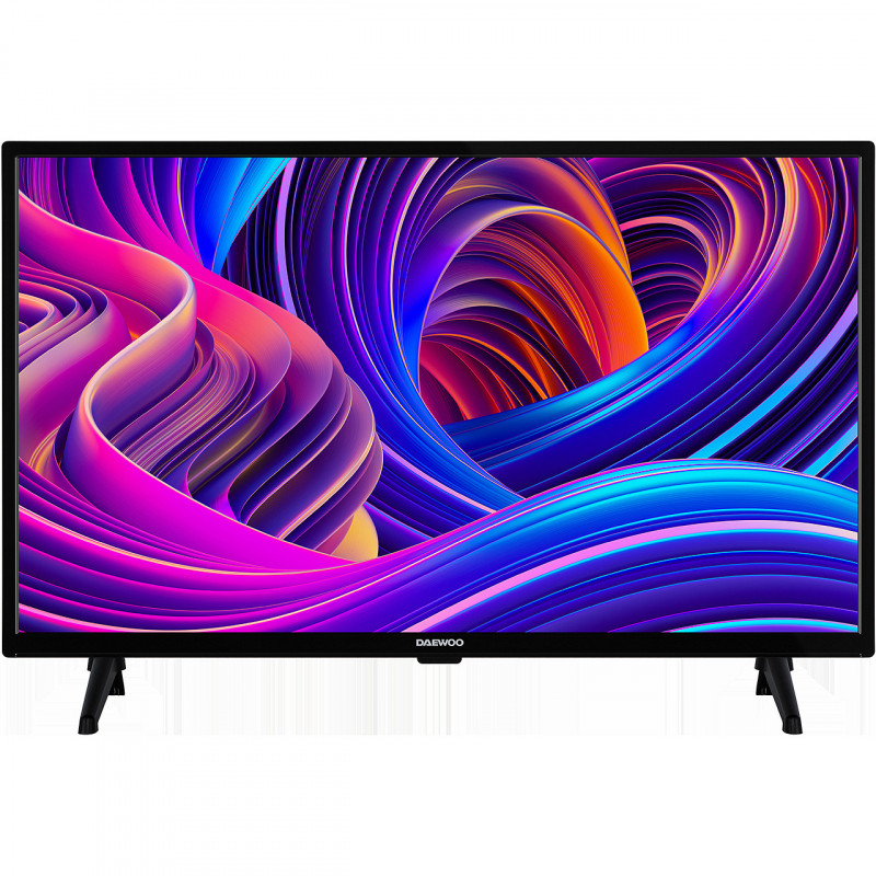 Телевизор Daewoo 24DM54HAM, SMART TV, Android, 24", 60 см, HD Ready 1366x768, Клас Е, 12V, Bluetooth, Черен