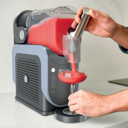 Aparat bauturi racoritoare cu gheata Ninja Slushi FS301EU, 200W, 5 moduri, Capacitate 1.9L, RapidChill, Whisperchill, Negru