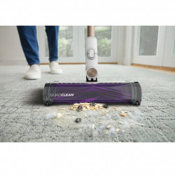 Shark IW3612EU Upright Vacuum Cleaner, 240W, 0.42 L, 3 settings, LED display, Sensors for detecting invisible dirt, Anti-allergen seal, LED, White/Gold