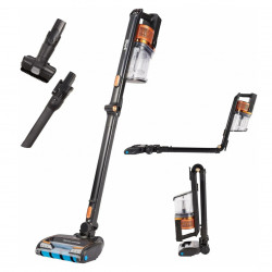 Shark IZ300EUT Upright Vacuum Cleaner, 309W, 0.7 L, 3 speeds, Run time up to 60 min, HEPA filter, LED Smart display, Brush light, Black/Red