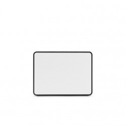 Brabantia Fall Front Bread Box 1003246, 18 L, 46.5 x 25 cm, Wall-mounted, Fingerprint-resistant, White