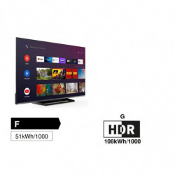 Телевизор Toshiba 43UA3E63DG  ANDROID SMART , 108 см, 3840x2160 UHD-4K , 43 inch, Android , LED  , Smart TV