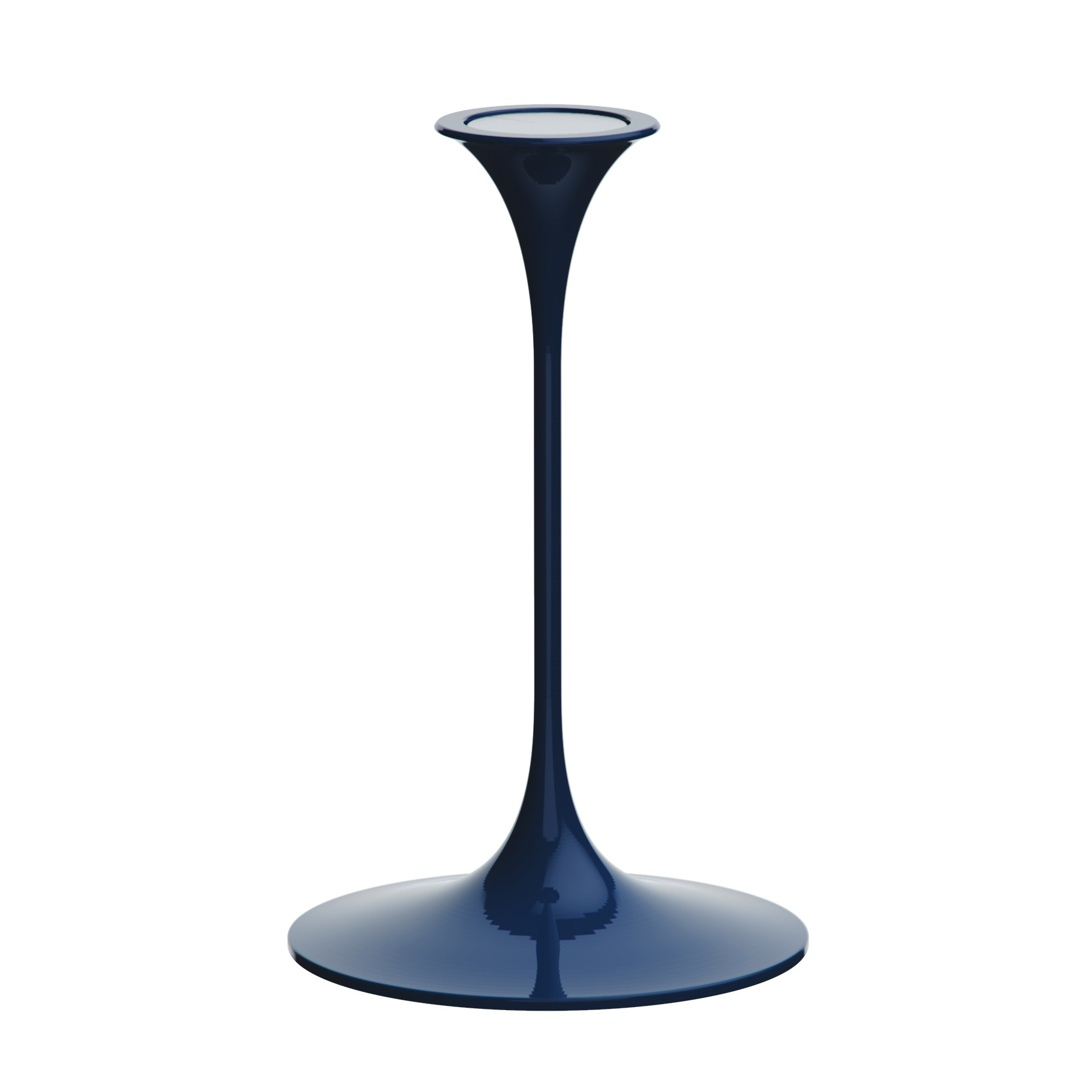 Столче с магнитно закрепване Trebonn SplitGlass 2025102, Ø7.5x12 см, Модулна система, Алуминий, Син