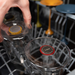 Picior cu fixare magnetica pentru pahare Trebonn SplitGlass 2025100, Ø7.5x12 cm, Sistem modular, Aaluminiu, Negru